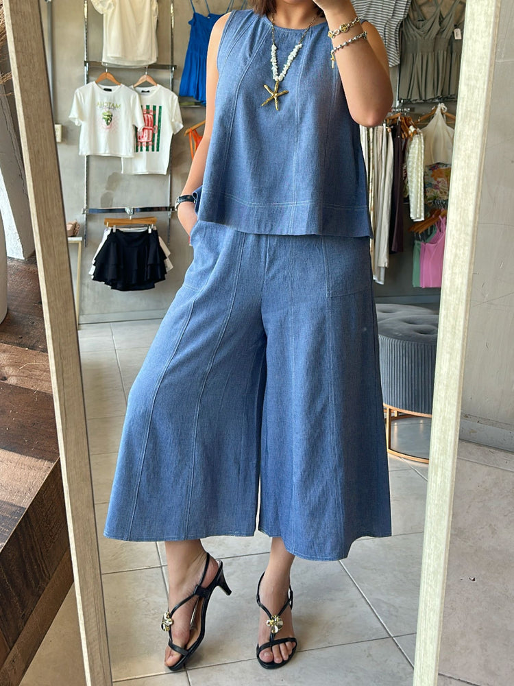 Elena Denim Set