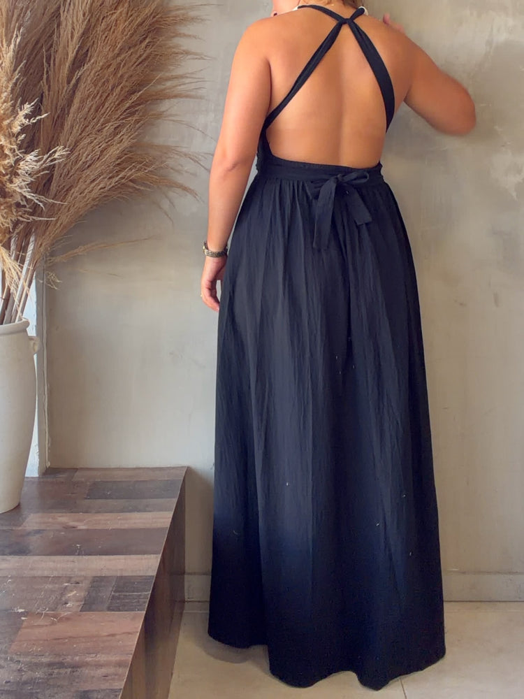 Yara Slit Maxi Dress