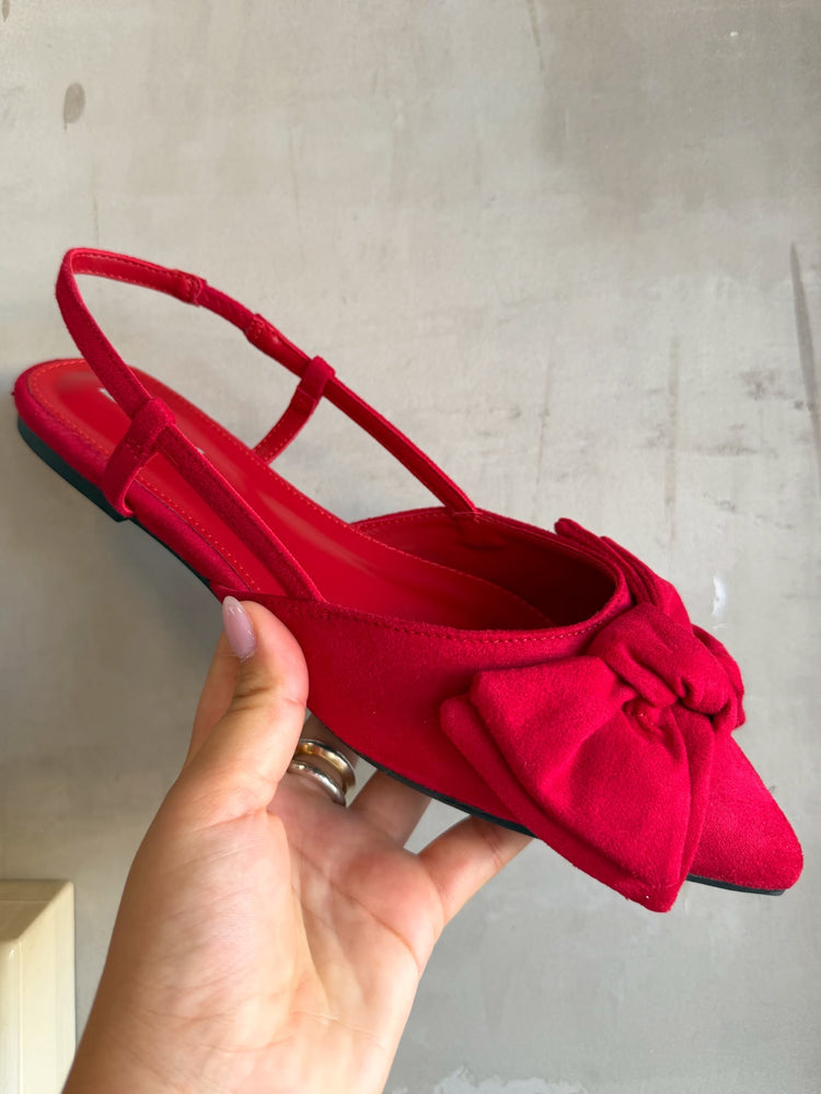 Bow Red Flat