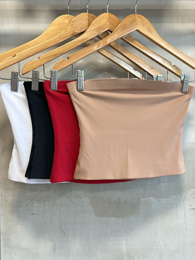 Calliope White Tube Top