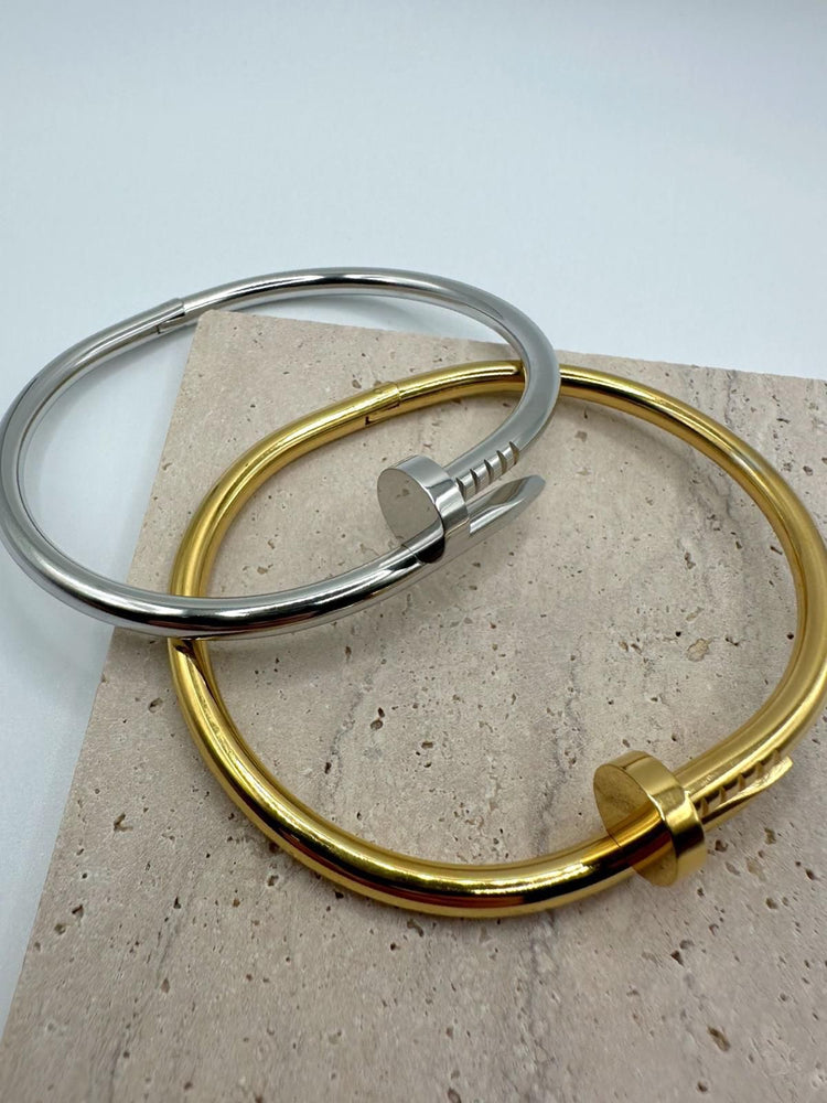 Nail Steel Bangle
