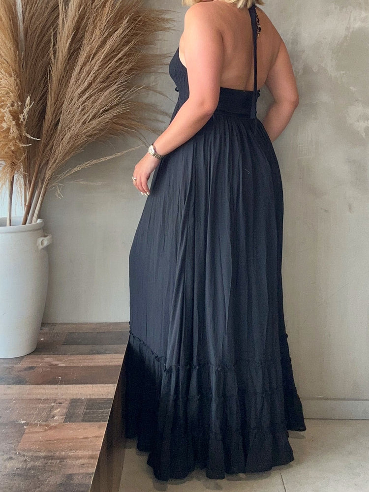 Irma Halter Maxi Dress