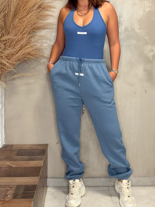 Joan Blue Body & Jogger Set