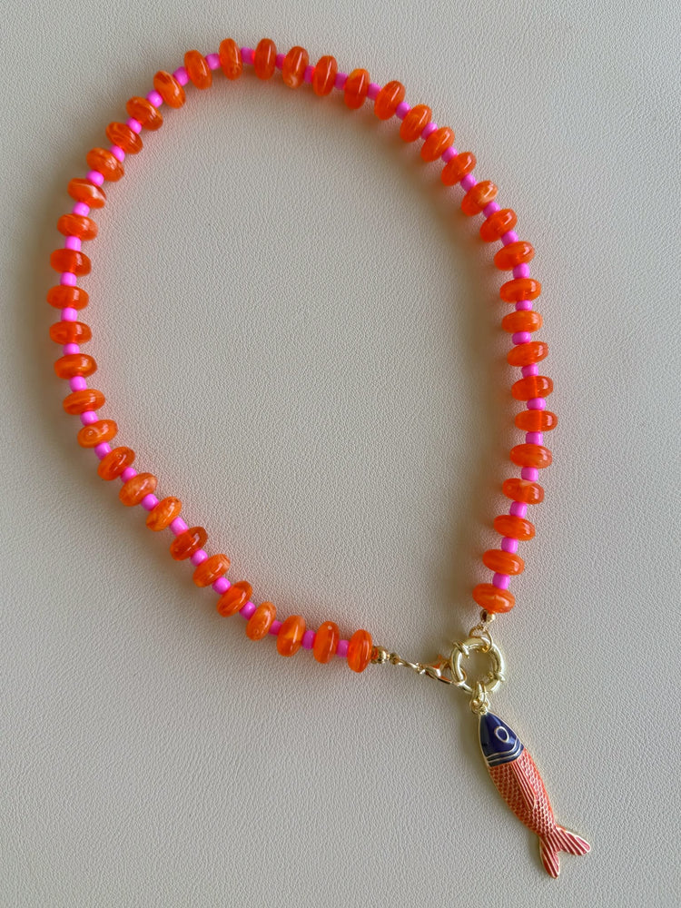 Fish Beads Necklace
