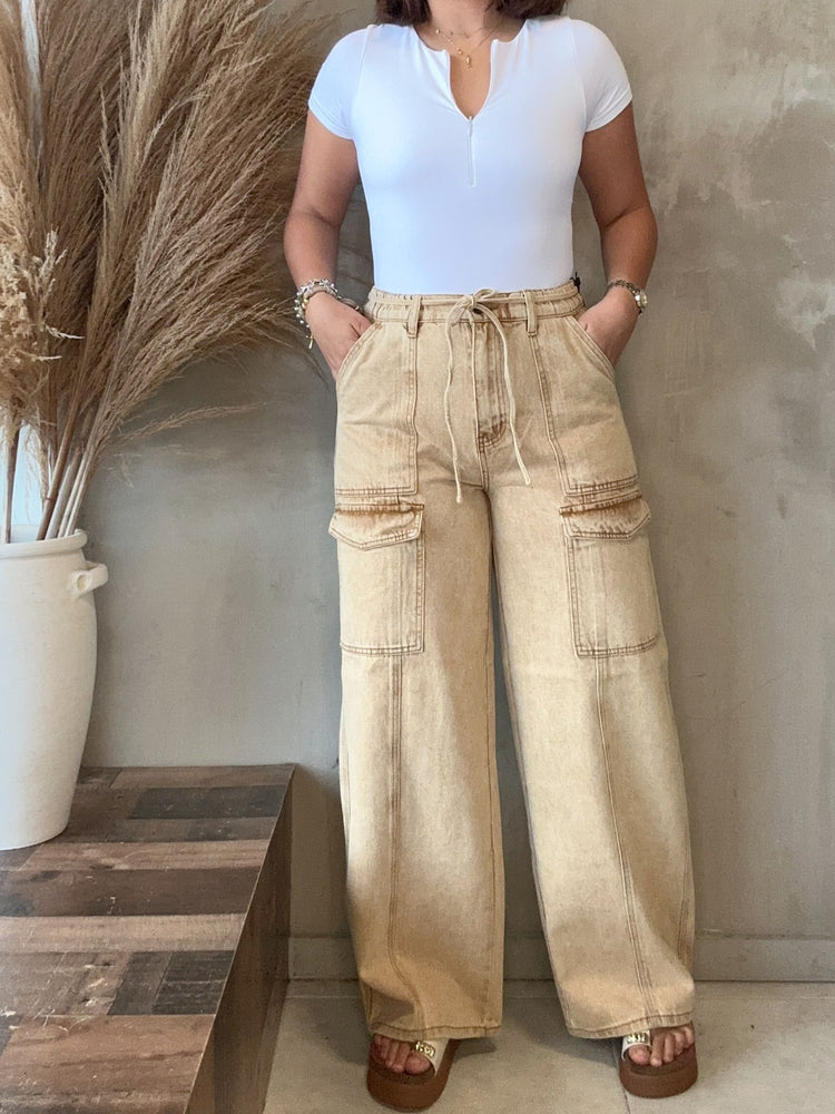 Gemma Tan Wash Jean