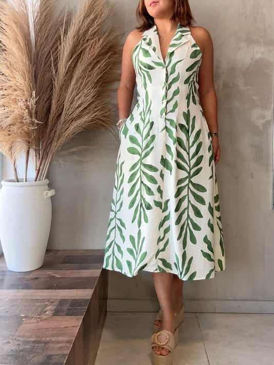 Jireh Leaves Dress