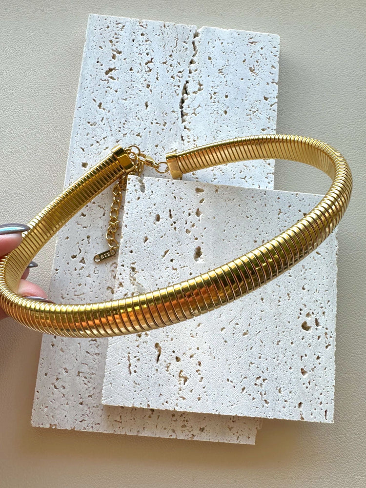 Choker Stainless Steel Necklace