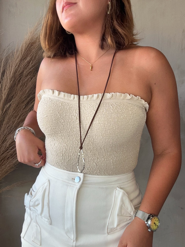 Shiloh Nude Tube Bodysuit