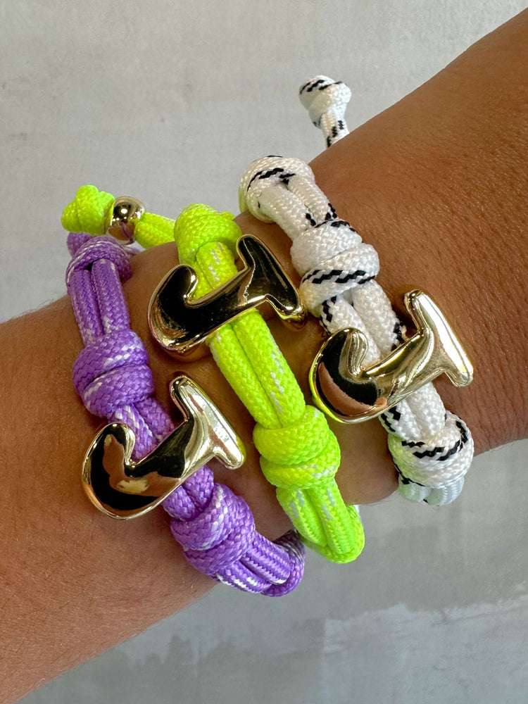 Initials Rope Bracelet