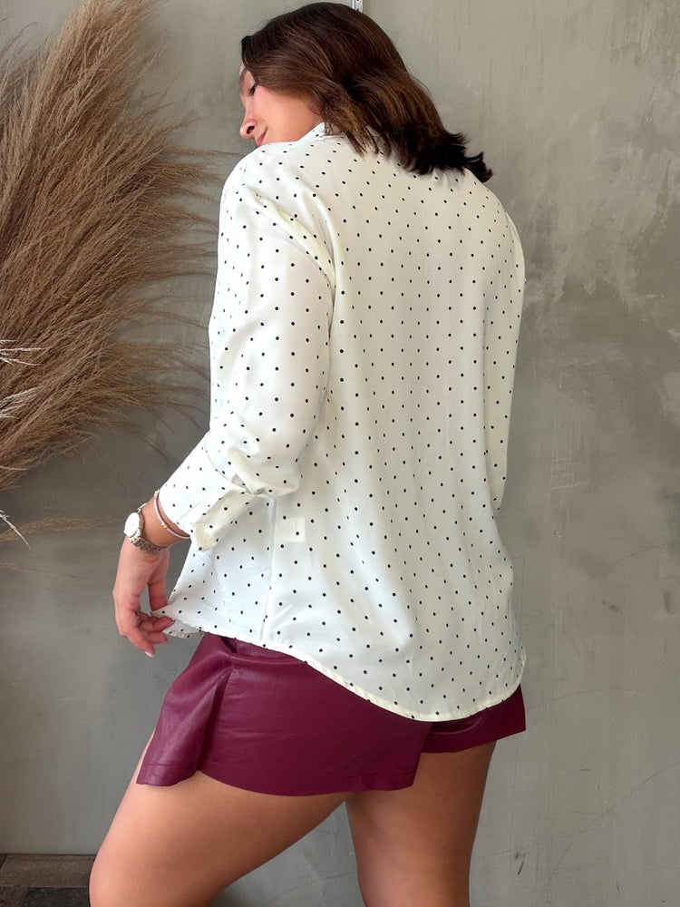 Dannah Polka Dots Blouse