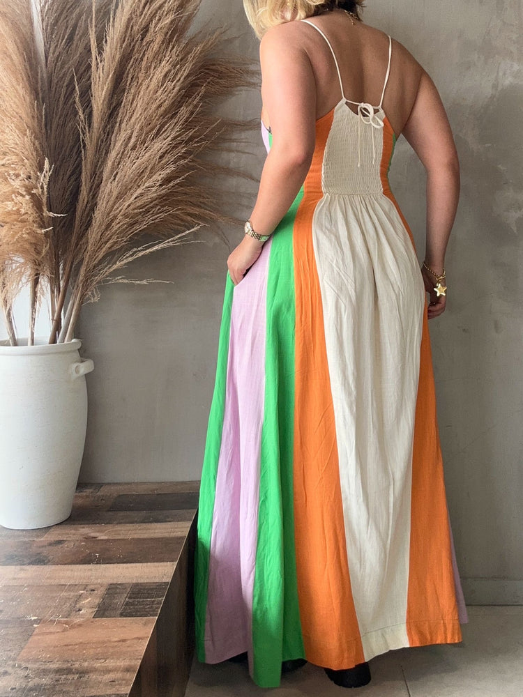 Valentina Linen Maxi