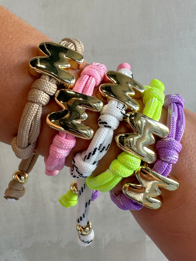 Initials Rope Bracelet