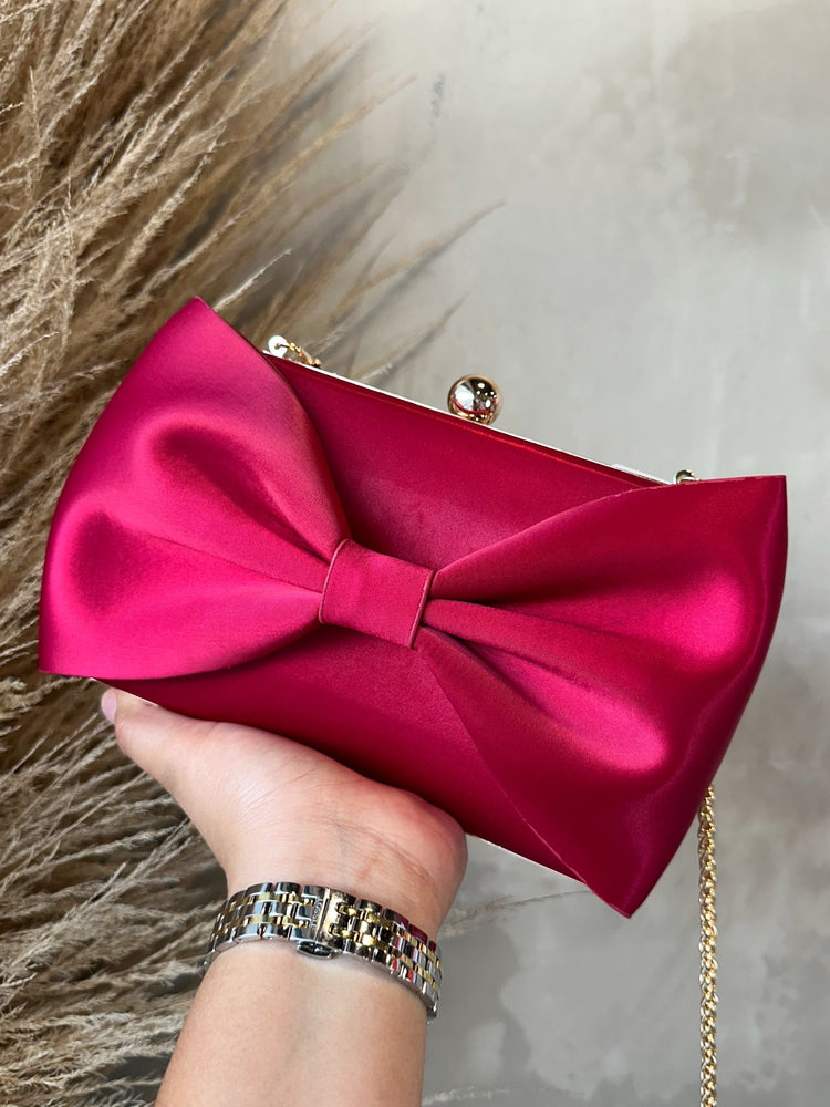 Isa Red Bow Bag