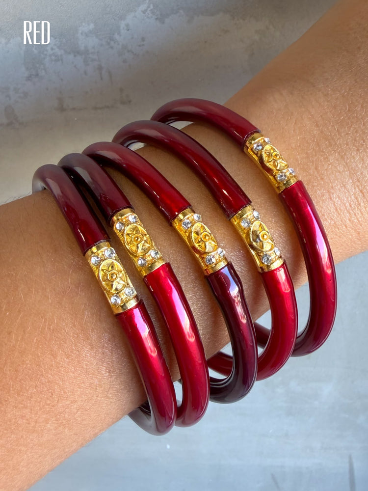 Jelly Bangles (Set of 5)