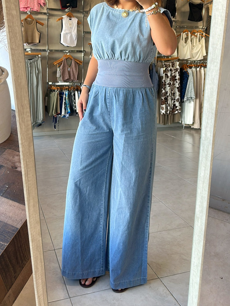 Tatum Denim Jumpsuit