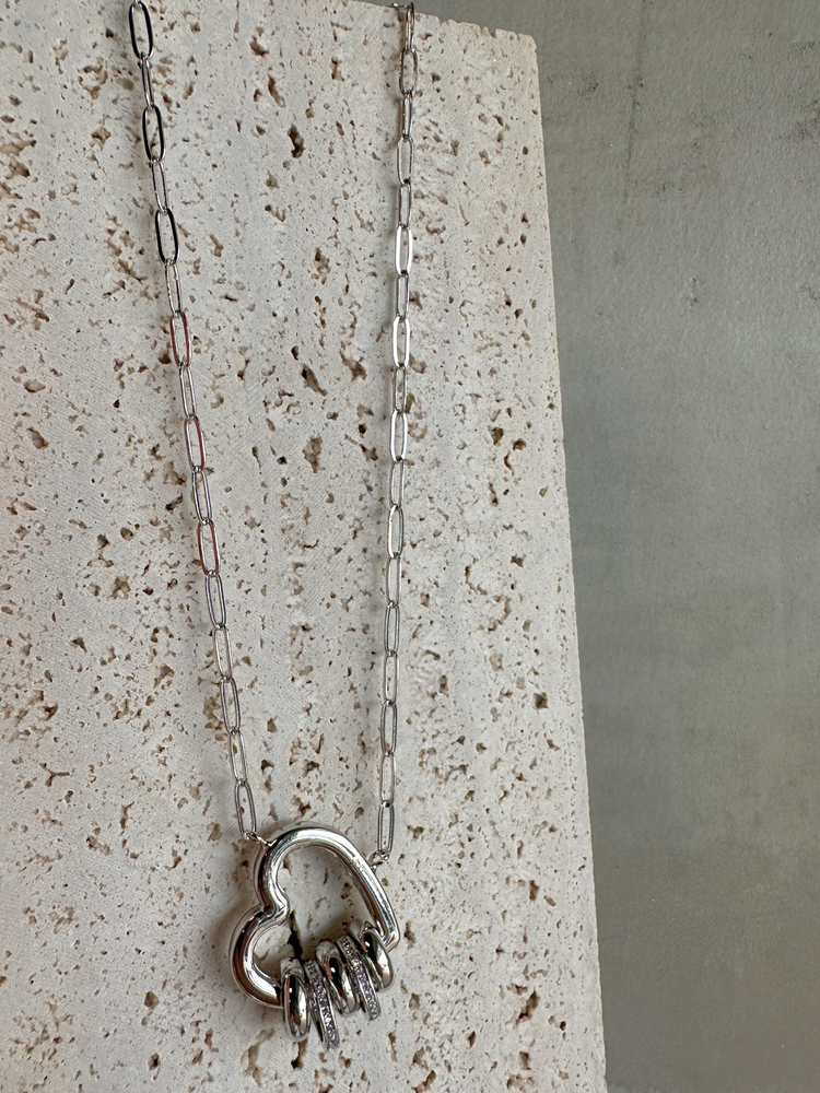 Silver Heart Necklace