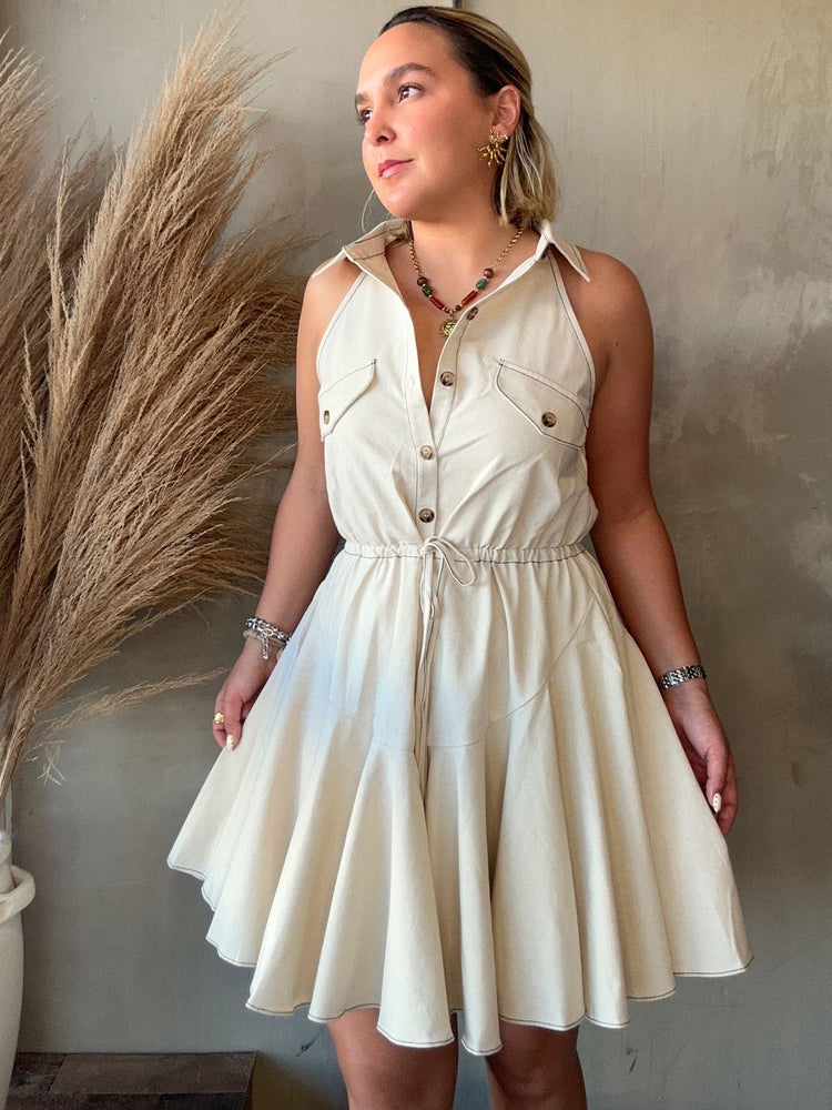 Amarilis Linen Dress