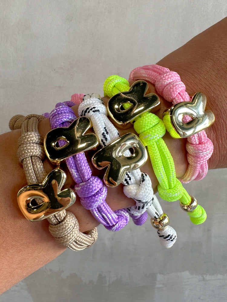 Initials Rope Bracelet