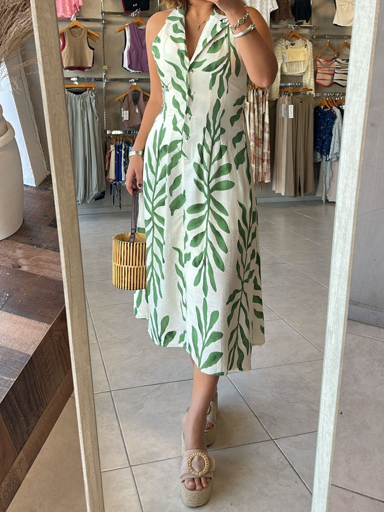 Jireh Leaves Dress