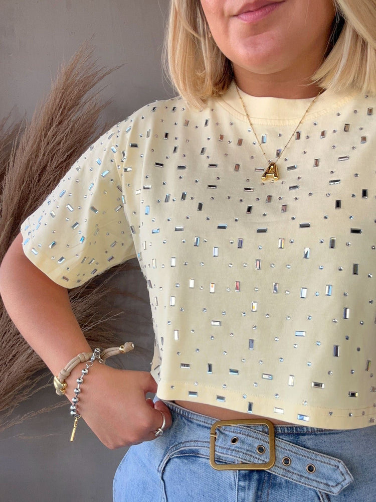 Zamira Light Yellow Tee