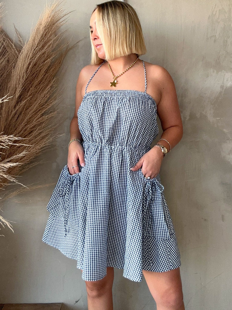 FINAL SALE - Marcella Gingham Dress