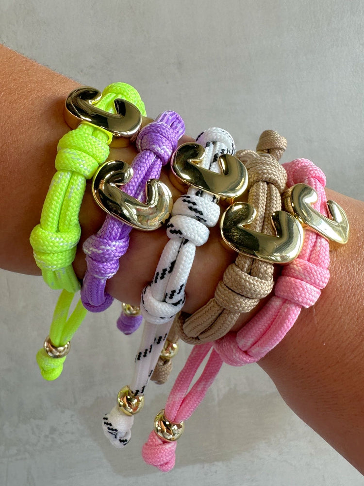 Initials Rope Bracelet