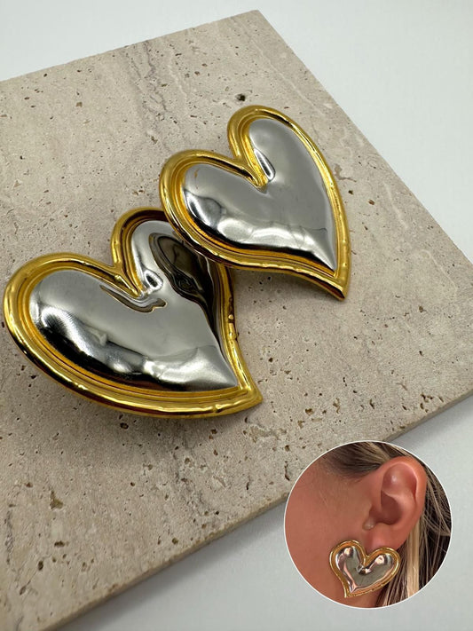 Heart Stainless Steel Earring